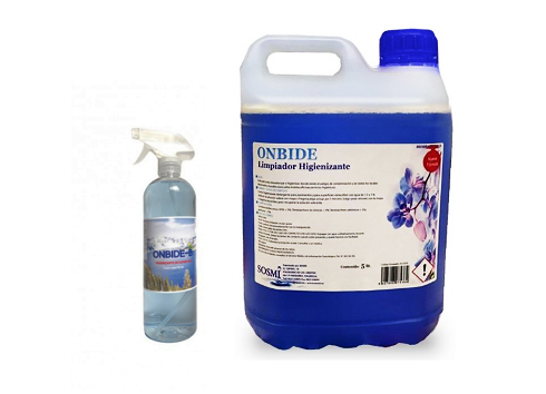 Desinfetante de superfícies Onbide (750 mL e 5L)